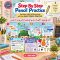 Step-by-Step Pencil Grip Pack | Fine Motor Skills & Neat Handwriting for Kids