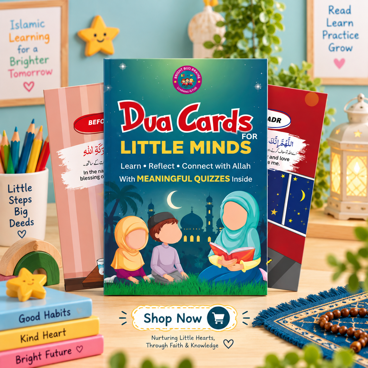 Little Muslim Dua Cards for Kids